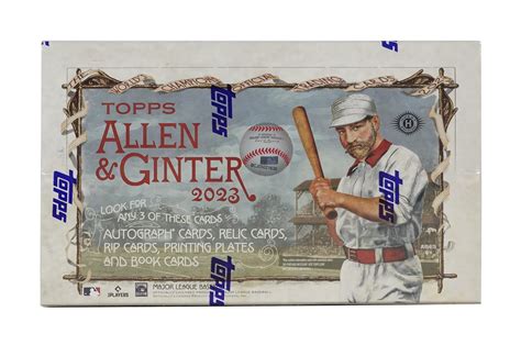 allen and ginter release date|allen and ginter baseball hobby box.